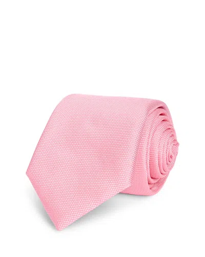 Hugo Boss Silk Classic Neat Tie In Pink