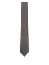 Hugo Boss Silk Tie In Brown