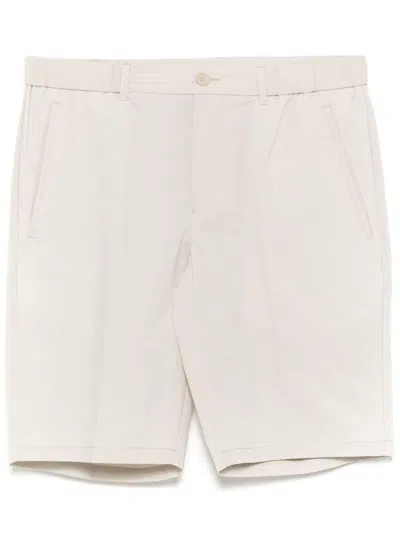 Hugo Boss Silm-fit Chino Shorts In Neutrals