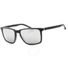 HUGO BOSS HUGO BOSS SILVER MIRROR RECTANGULAR MEN'S SUNGLASSES BOSS 1556/O/S 0O6W/T4 57