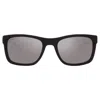Hugo Boss Silver Mirror Square Men's Sunglasses Boss 1569/s 0003/t4 55 In Black