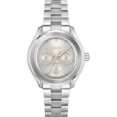 HUGO BOSS SILVER STAINLESS STEEL STAINLESS STEEL WATCH