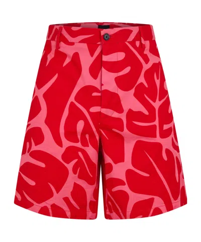 Hugo Boss Simple Shorts In Pink