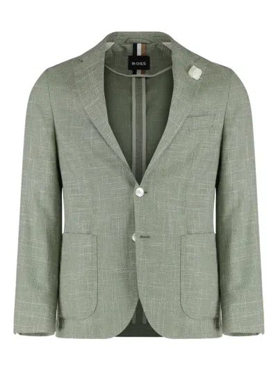 HUGO BOSS SINGLE-BREASTED BLAZER