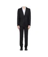 Hugo Boss Single-breasted Blazer And Trousers Set In Black