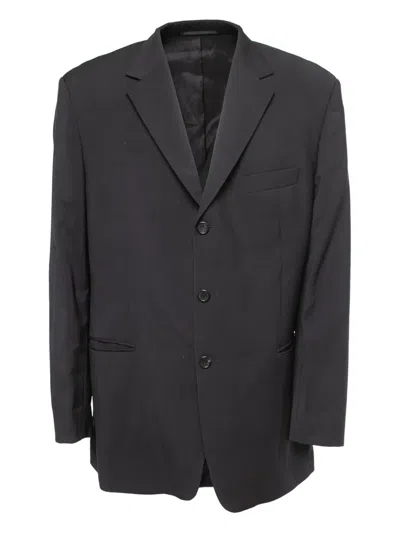 Pre-owned Hugo Boss Single-breasted Blazer In Black