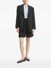 Hugo Boss Single-breasted Blazer In Black