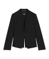 Hugo Boss Single-breasted Blazer In Black