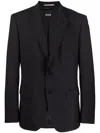 Hugo Boss Single-breasted Blazer In Black