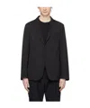 Hugo Boss Single-breasted Blazer In Black