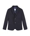 Hugo Boss Notched-lapel Single-breasted Blazer In Black