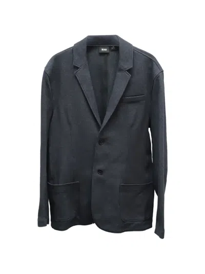 Pre-owned Hugo Boss Single-breasted Blazer In Blue