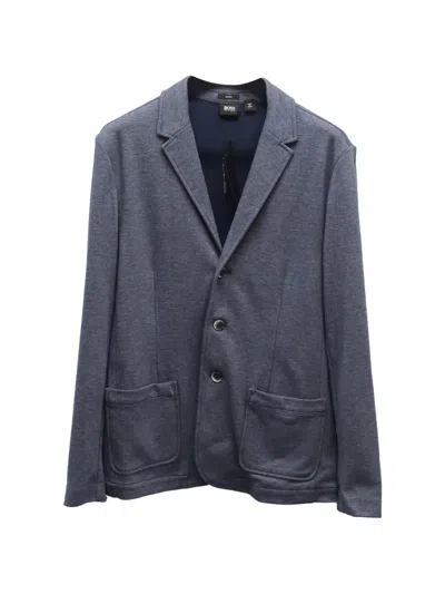 Pre-owned Hugo Boss Single-breasted Blazer In Gray