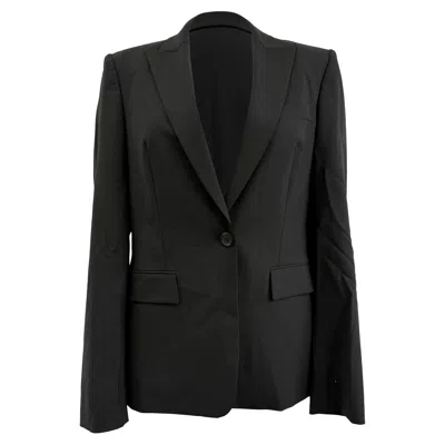 Hugo Boss Single-breasted Blazer Inn Black Polyester