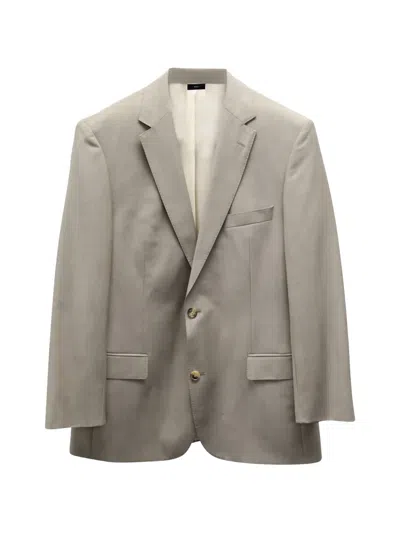 Pre-owned Hugo Boss Single-breasted Blazer In Neutral