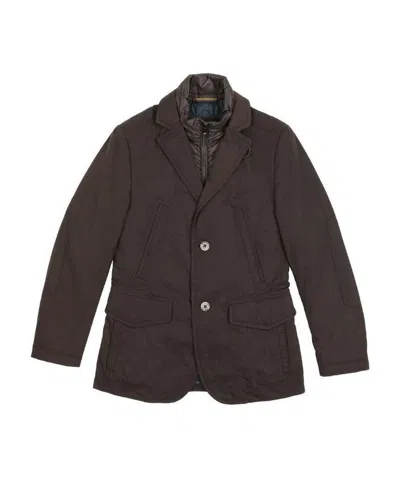 Hugo Boss Single-breasted Casual Jacket In Black