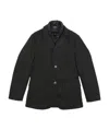 Hugo Boss Single-breasted Casual Jacket In Black