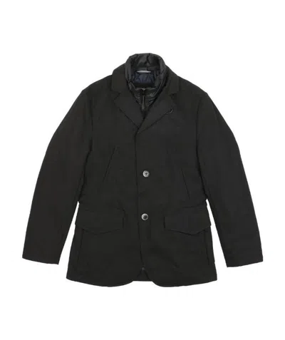 Hugo Boss Single-breasted Casual Jacket In Black
