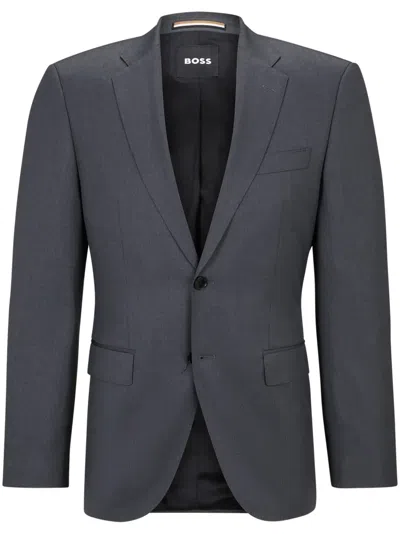 HUGO BOSS SINGLE-BREASTED FITTED BLAZER