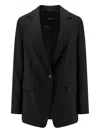 Hugo Boss Boss Women Jabla Single-breasted Blazer In Black