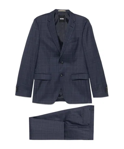 Hugo Boss Single Breasted Suit In Black