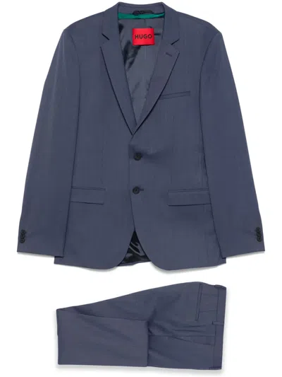 Hugo Boss Einreihiger Anzug In Blau