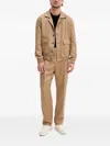 Hugo Boss Single-breasted Suit In Brown
