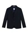 Hugo Boss Notched-lapel Single-breasted Blazer In Black