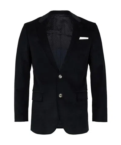 Hugo Boss Single-breasted Suit Jacket In Black