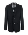 Hugo Boss Single-breasted Suit Jacket In Black