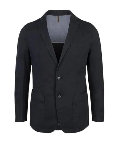 Hugo Boss Single-breasted Suit Jacket In Black