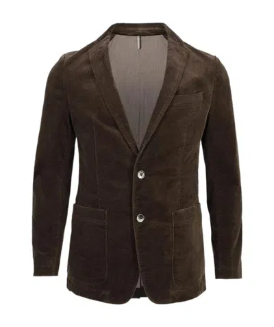 Hugo Boss Single-breasted Suit Jacket In Black
