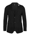 Hugo Boss Single-breasted Suit Jacket In Black