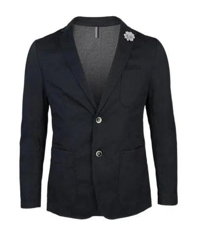 Hugo Boss Single-breasted Suit Jacket In Black