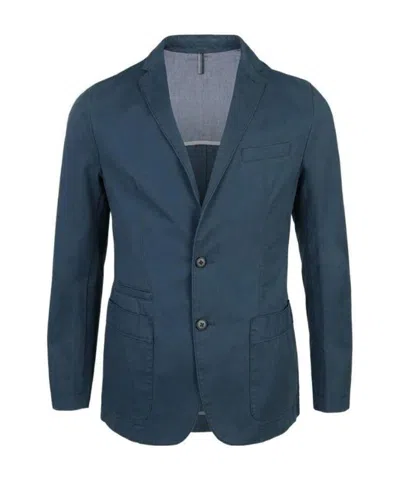 Hugo Boss Single-breasted Suit Jacket In Blue