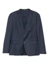Hugo Boss Single-breasted Suit In Multi