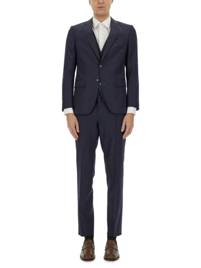 HUGO BOSS SINGLE-BREASTED TAILORED SUIT