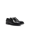 HUGO BOSS SINGLE-MONK SHOES IN BURNISHED LEATHER