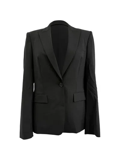 Pre-owned Hugo Boss Single-breasted Blazer In Black