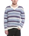 Hugo Boss Sissoh Wool-blend V-neck Sweater