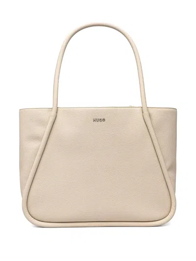 Hugo Boss Sivir Tote Bag In Neutrals
