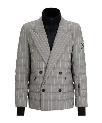 Hugo Boss Ski Jacket In Gray