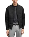 Hugo Boss Skiles Padded Jacket In Black