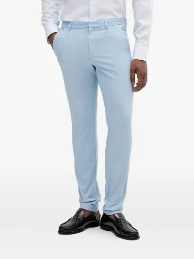 Hugo Boss Skinny Trousers In Blue