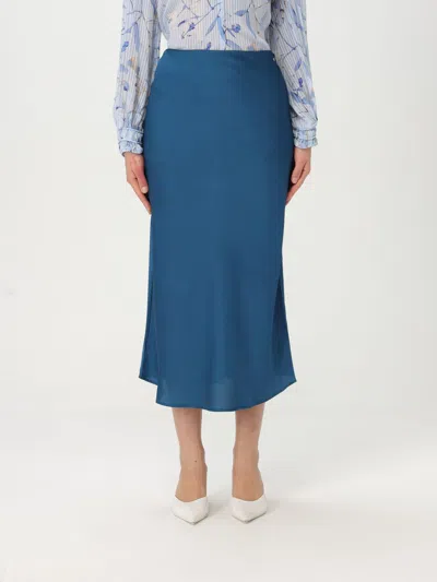Hugo Boss Skirt Boss Woman Color Blue
