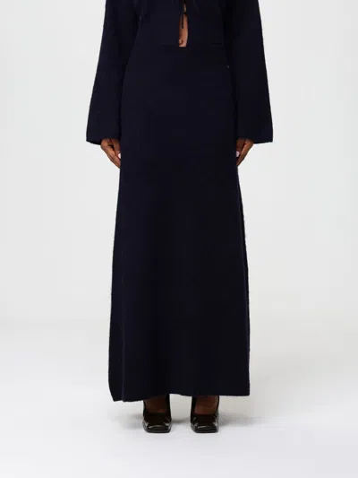 Hugo Boss Skirt Boss Woman Color Blue