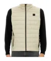 Hugo Boss Boss Padded Vest In Beige