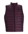 Hugo Boss Sleeveless Cotton Vest In Black