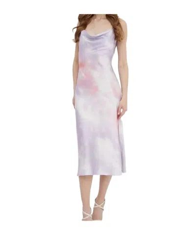 Hugo Boss Sleeveless Dress In Multicolor