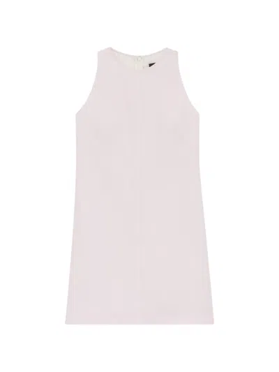 Hugo Boss Sleeveless Mini Dress In Pink